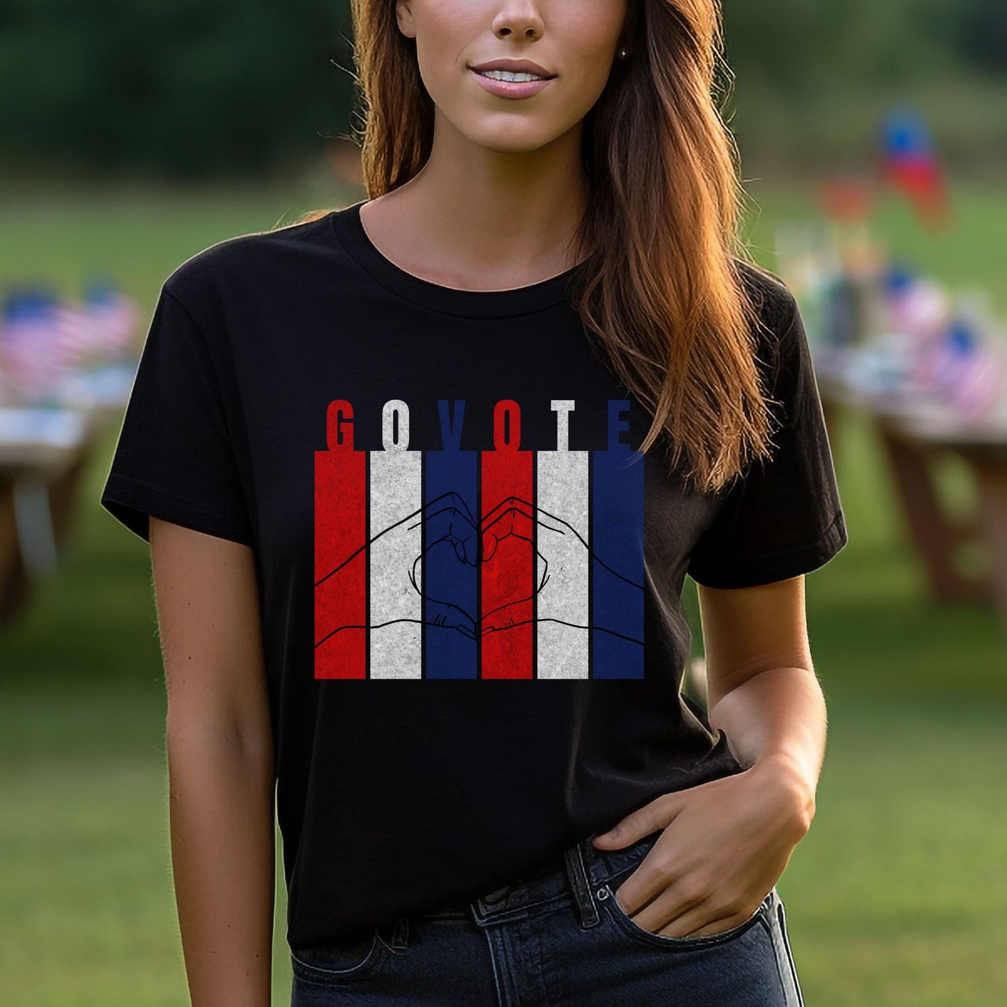 "Go Vote" - Unisex t-shirt