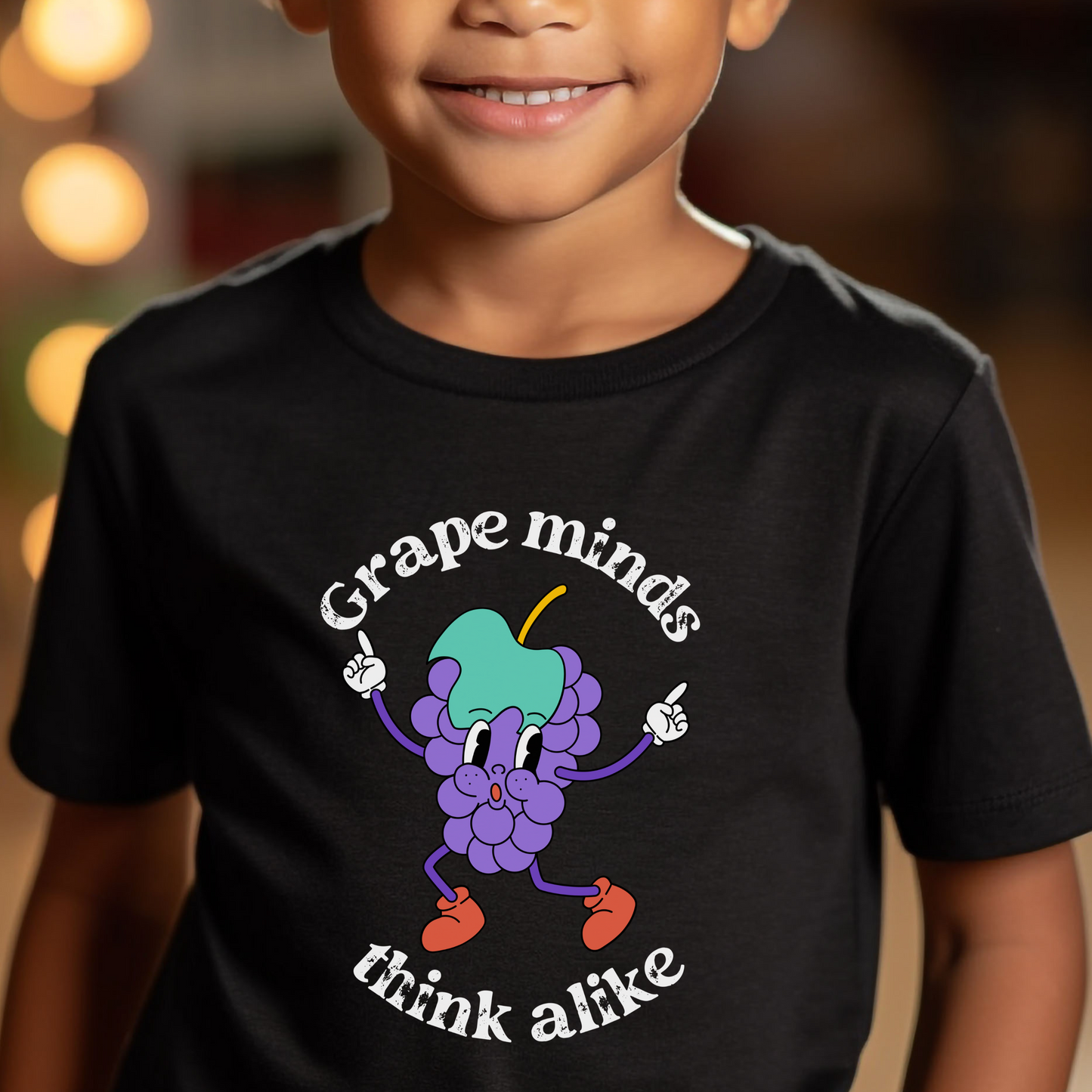 "Grape Minds Think Alike" Youth T-shirt