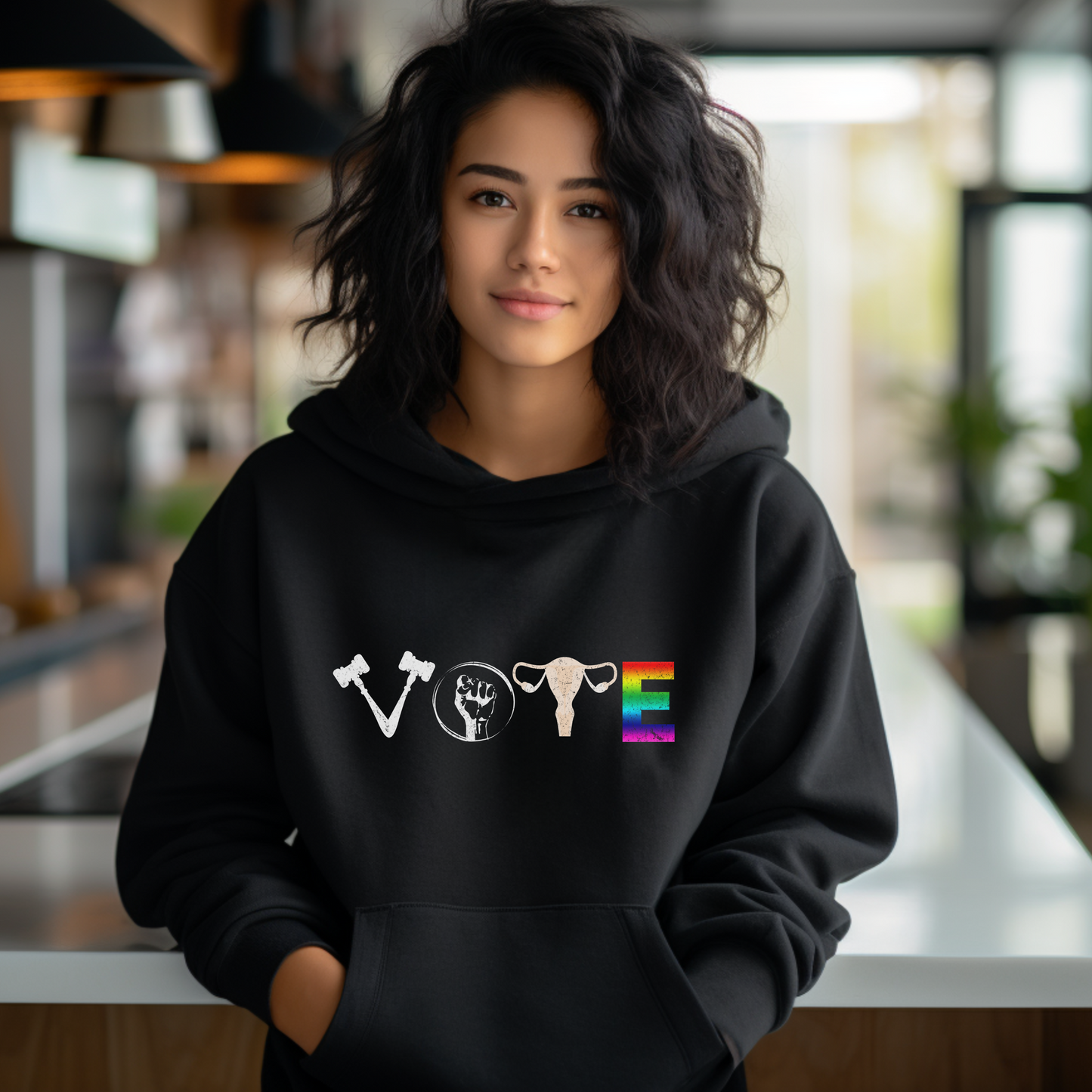 "Vote" Unisex Hoodie