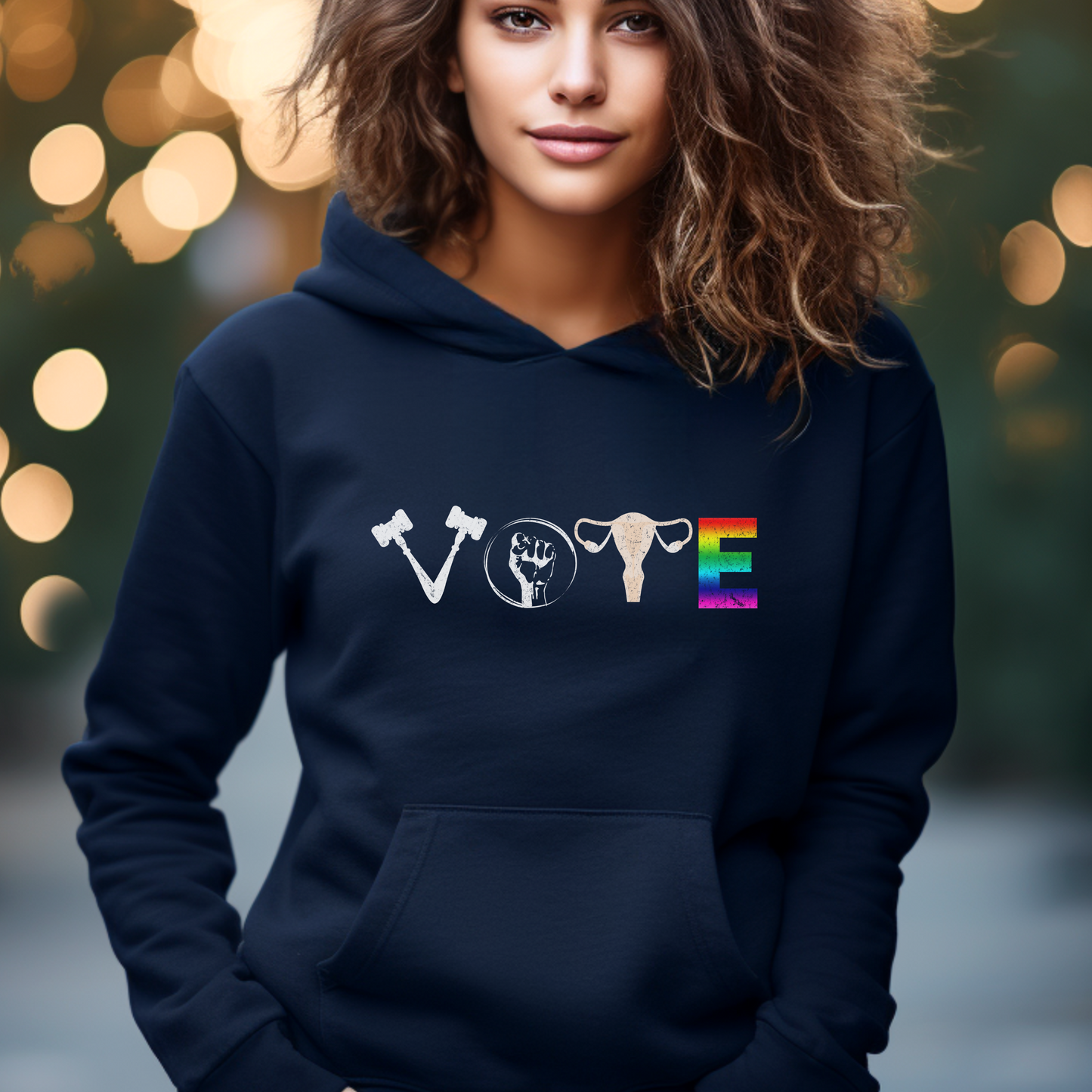 "Vote" Unisex Hoodie