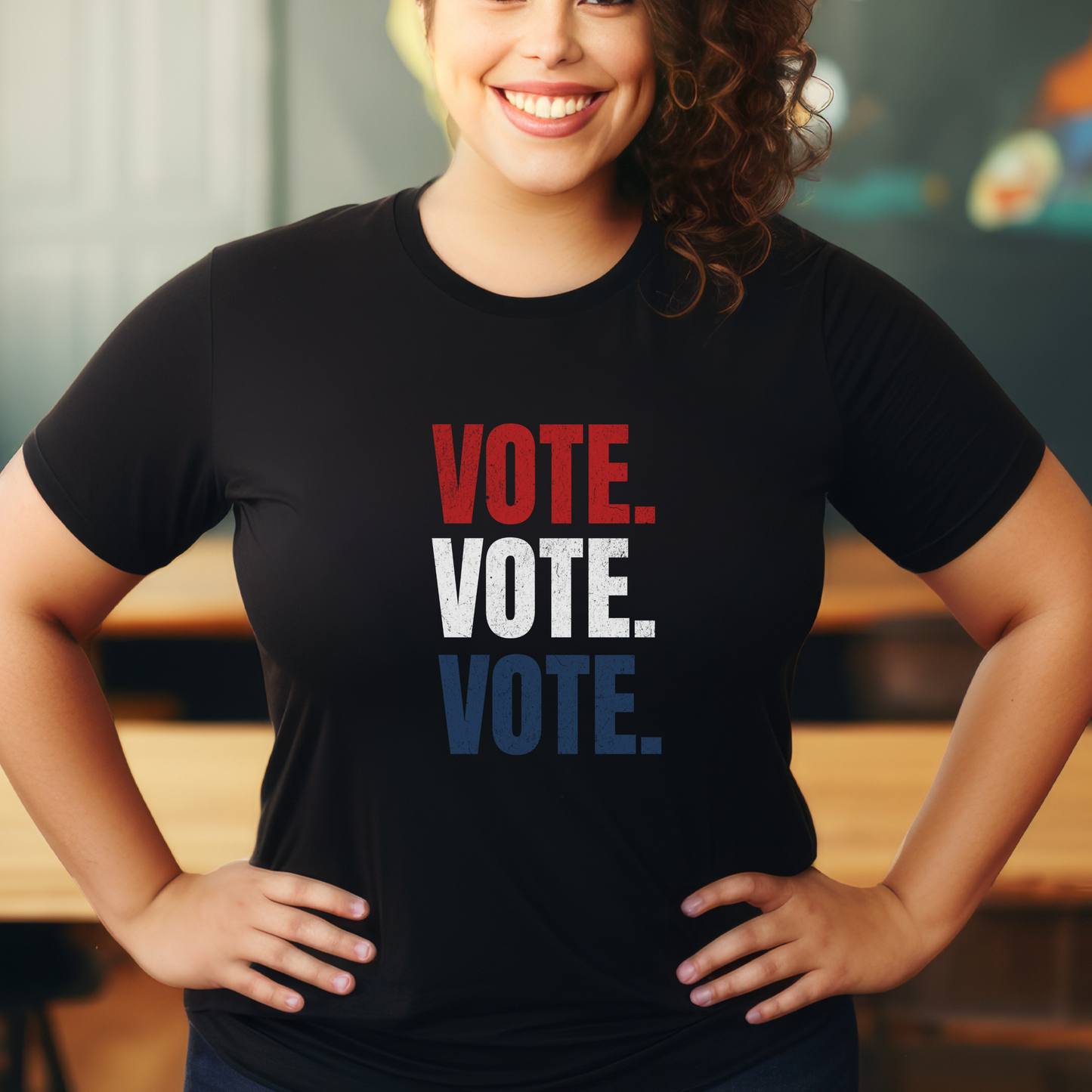 "Vote.Vote.Vote." Unisex t-shirt