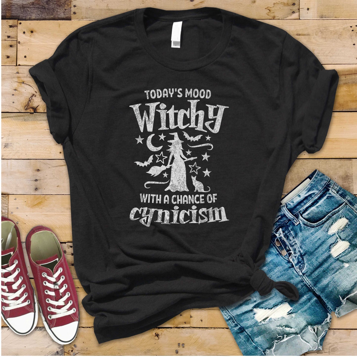 "Moody Witch" Unisex t-shirt