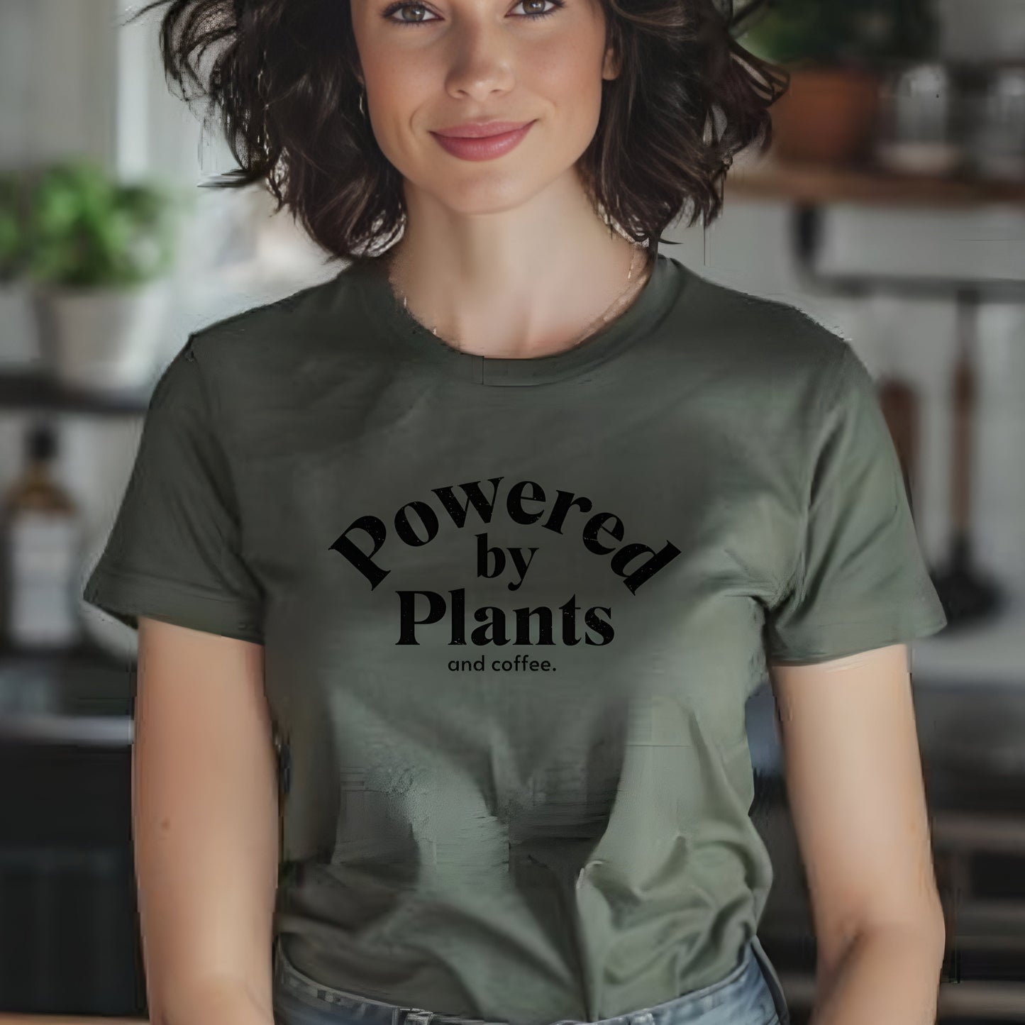 "Powered by Plants" T-shirt