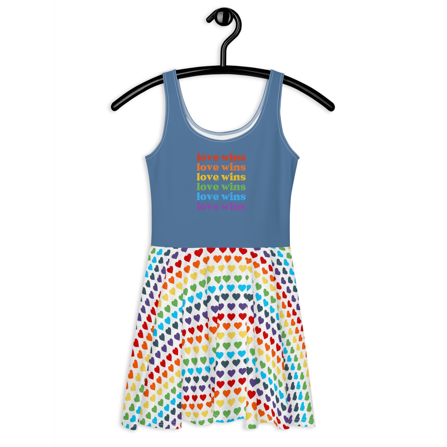 "Love Wins" - Skater Dress