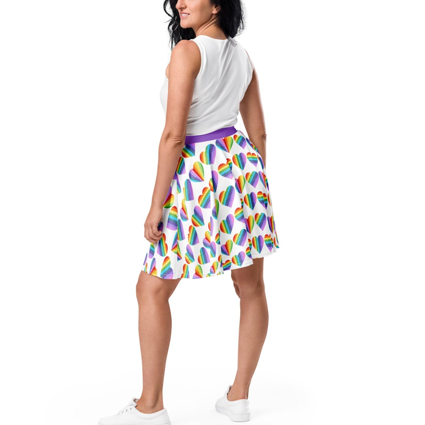 "LGBTQ Pride" - Skater Skirt