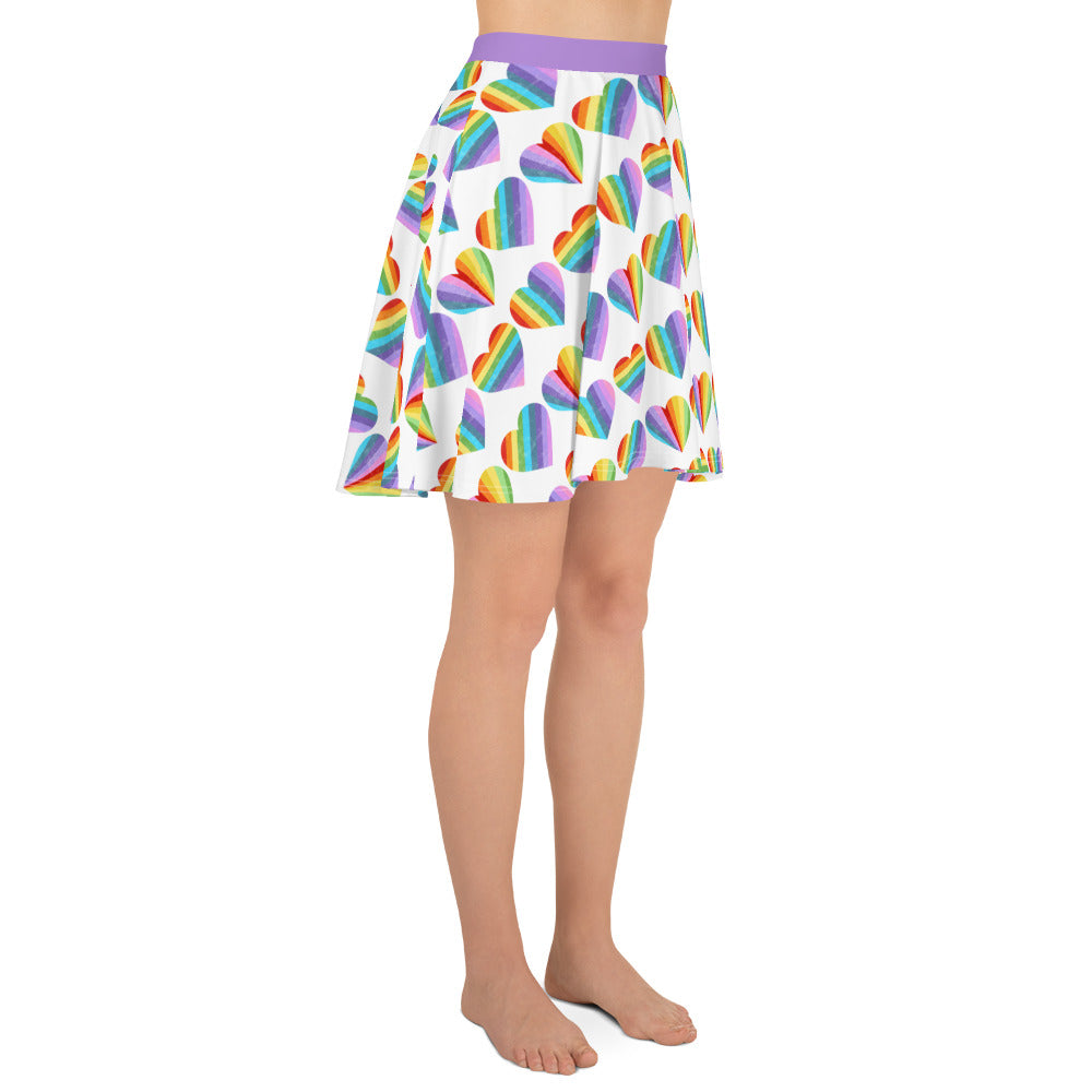 "LGBTQ Pride" - Skater Skirt
