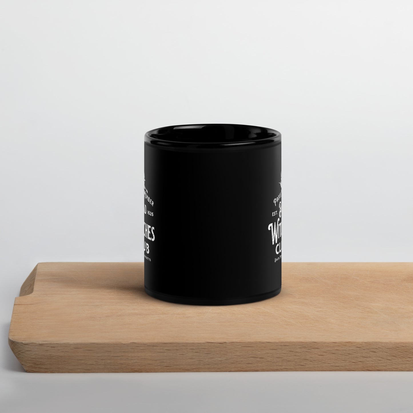 "Bad Witches Club" Black Glossy Mug