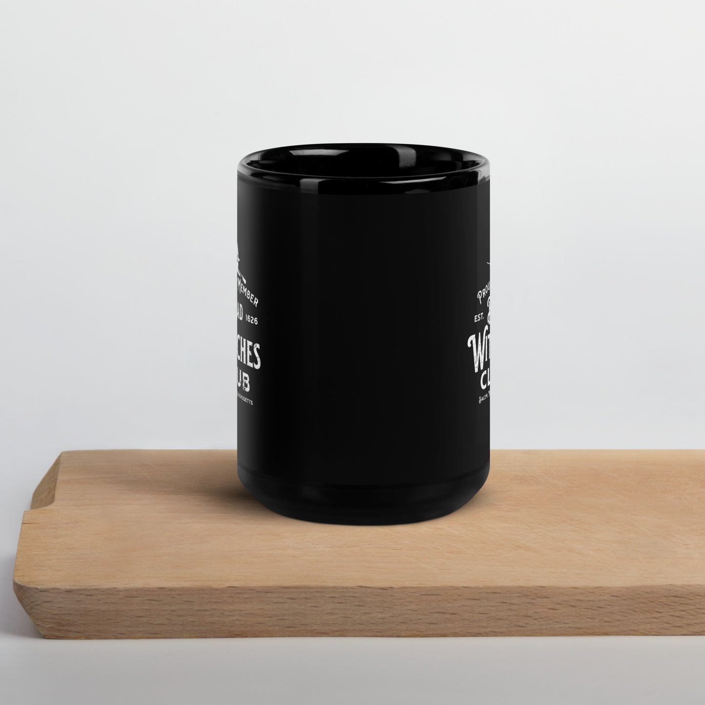 "Bad Witches Club" Black Glossy Mug
