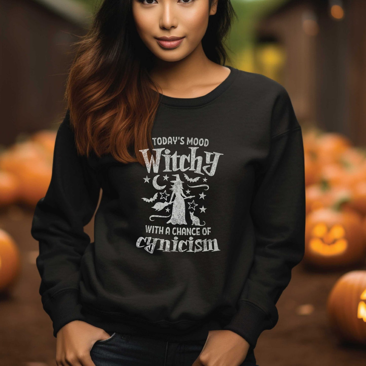 "Moody Witch" Unisex Sweatshirt