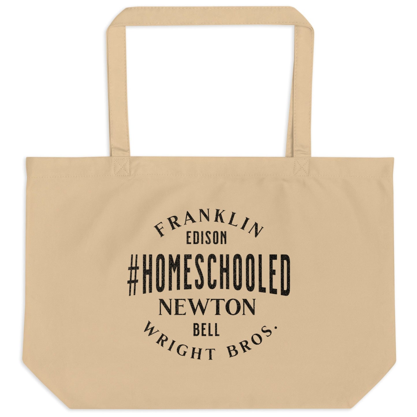 Homeschooled Scientists & Engineers - Large organic tote bag