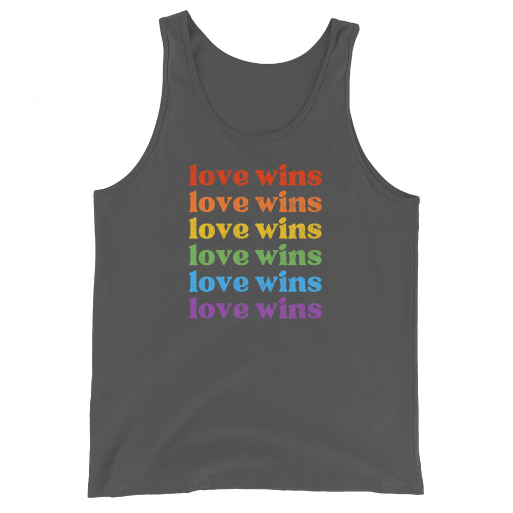 Love Wins - Unisex Tank Top