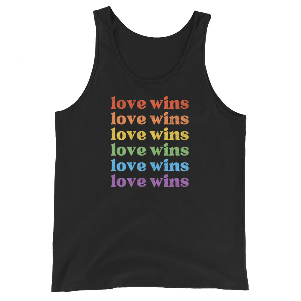 Love Wins - Unisex Tank Top