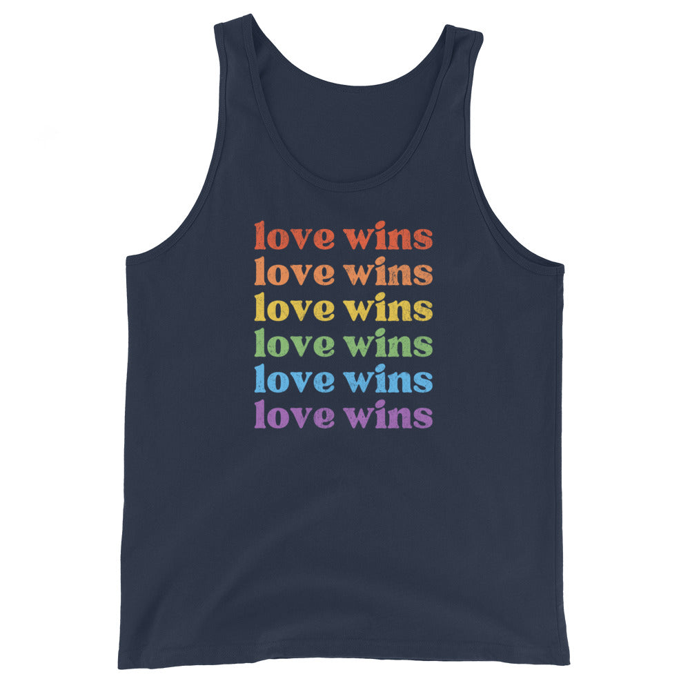 Love Wins - Unisex Tank Top