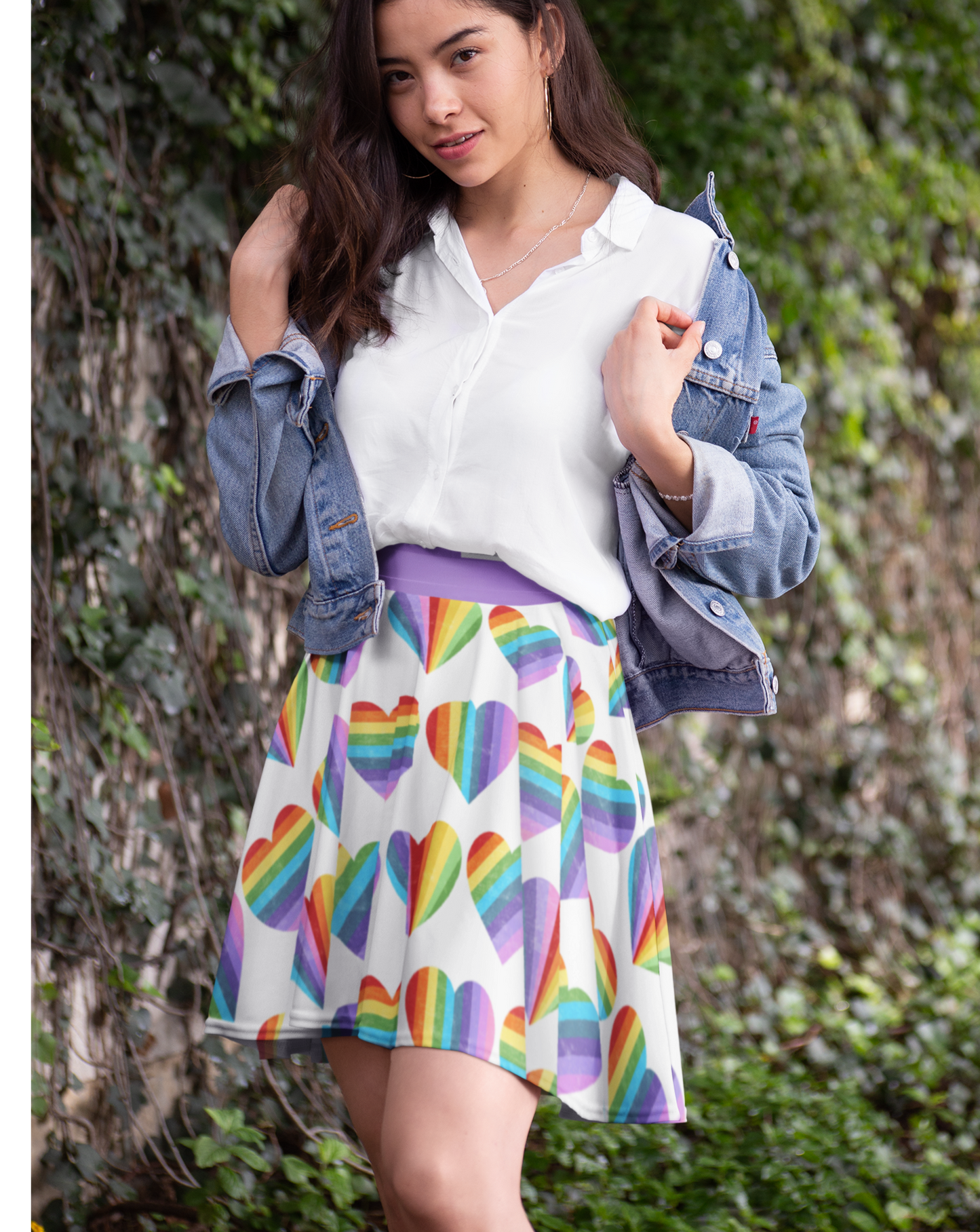 "LGBTQ Pride" - Skater Skirt