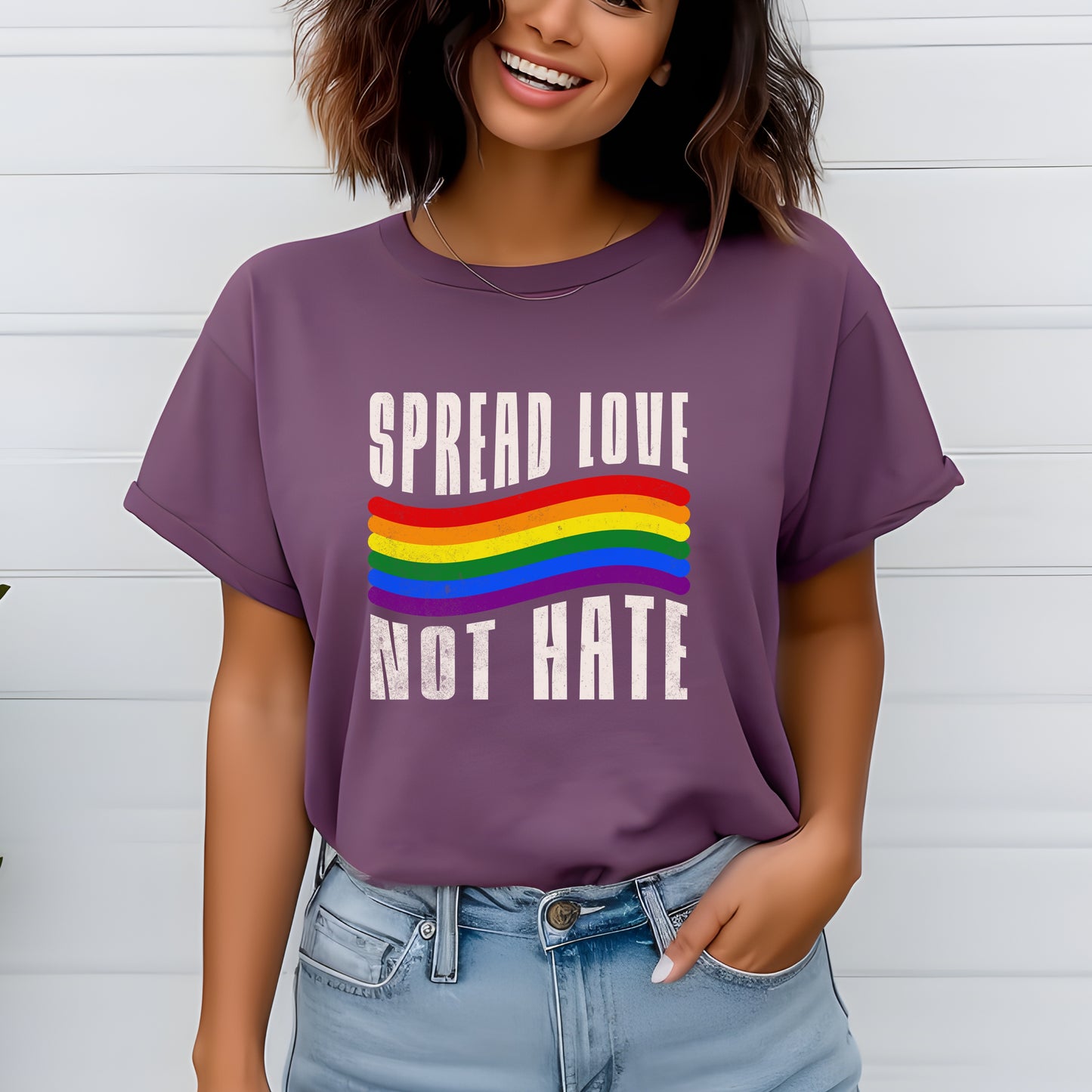 "Spread Love, Not Hate" - T-shirt