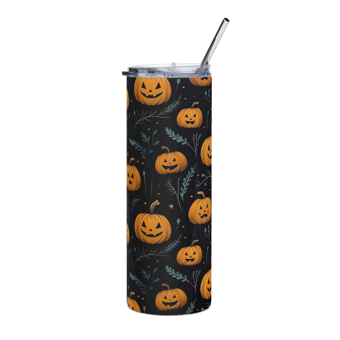 Jack-O-Lantern Time - Stainless steel tumbler