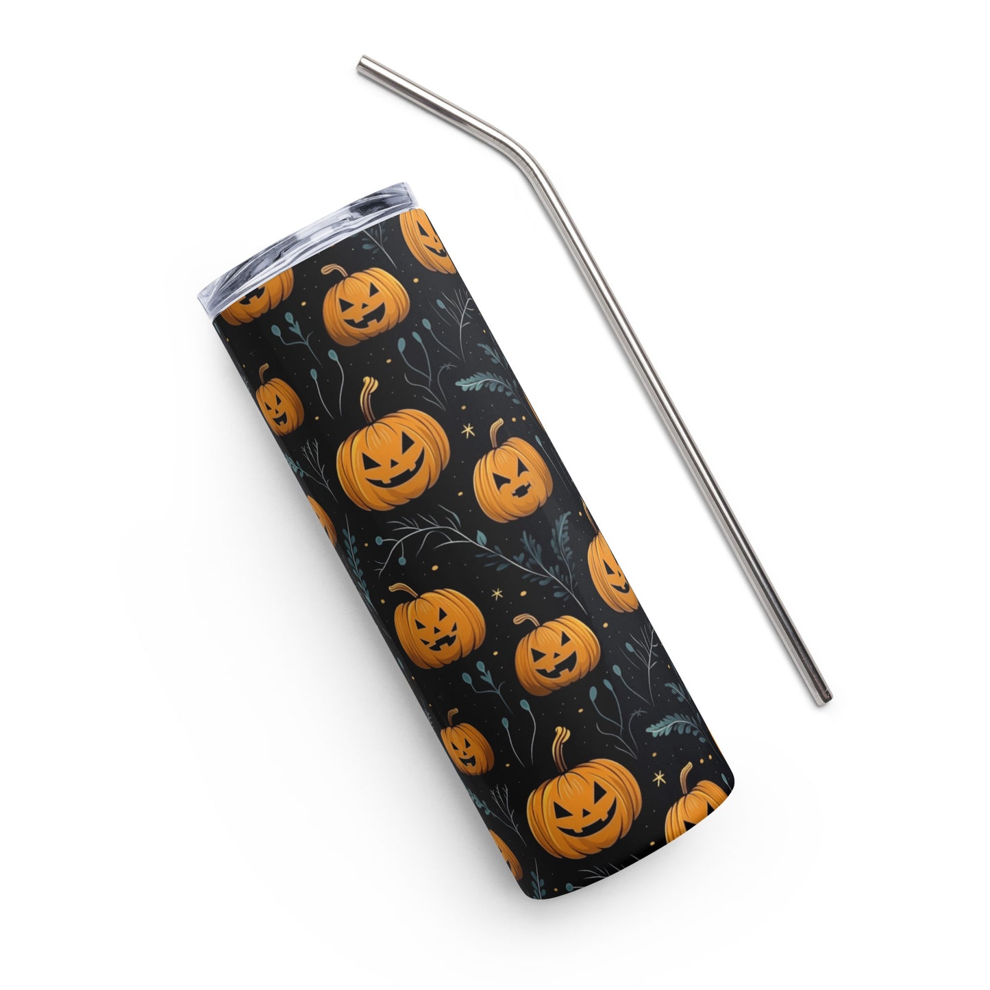 Jack-O-Lantern Time - Stainless steel tumbler