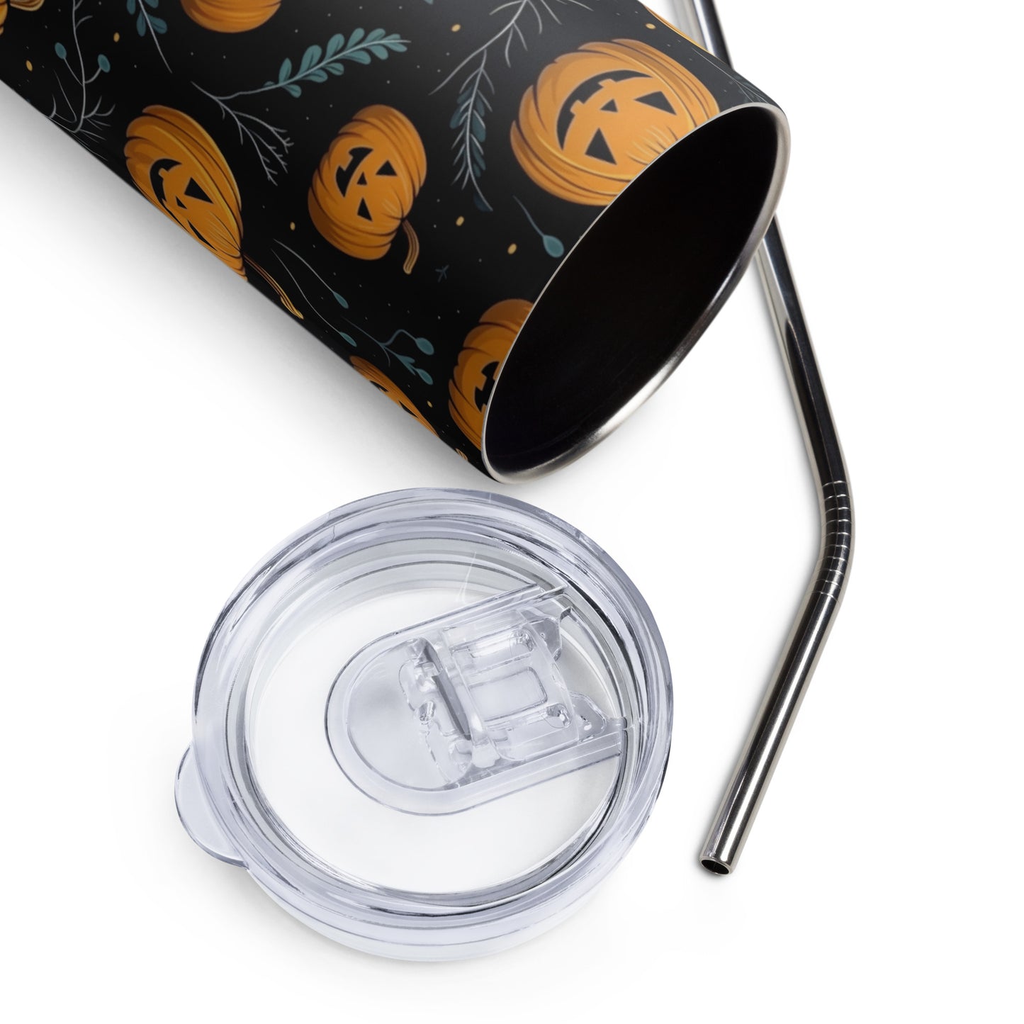 Jack-O-Lantern Time - Stainless steel tumbler