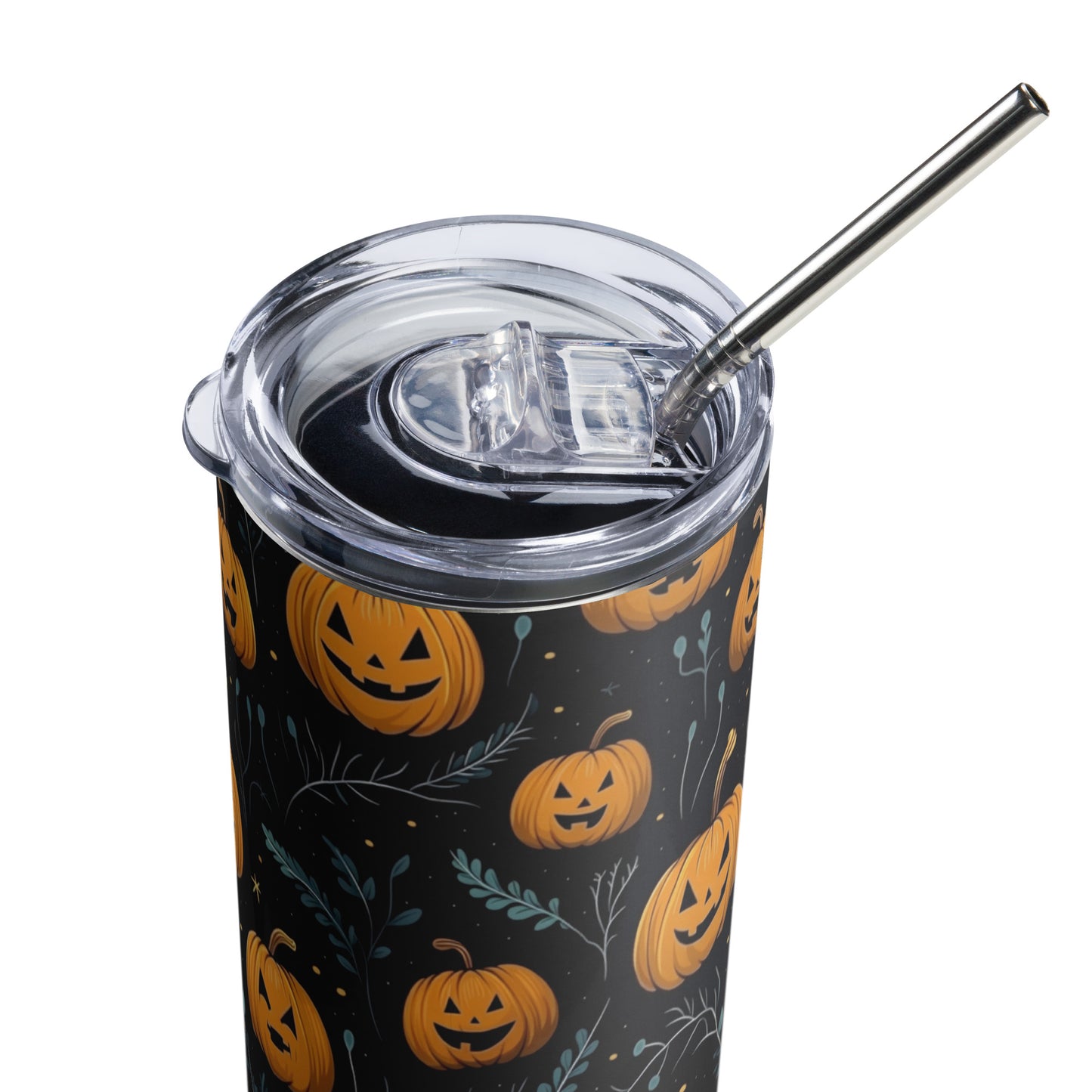 Jack-O-Lantern Time - Stainless steel tumbler