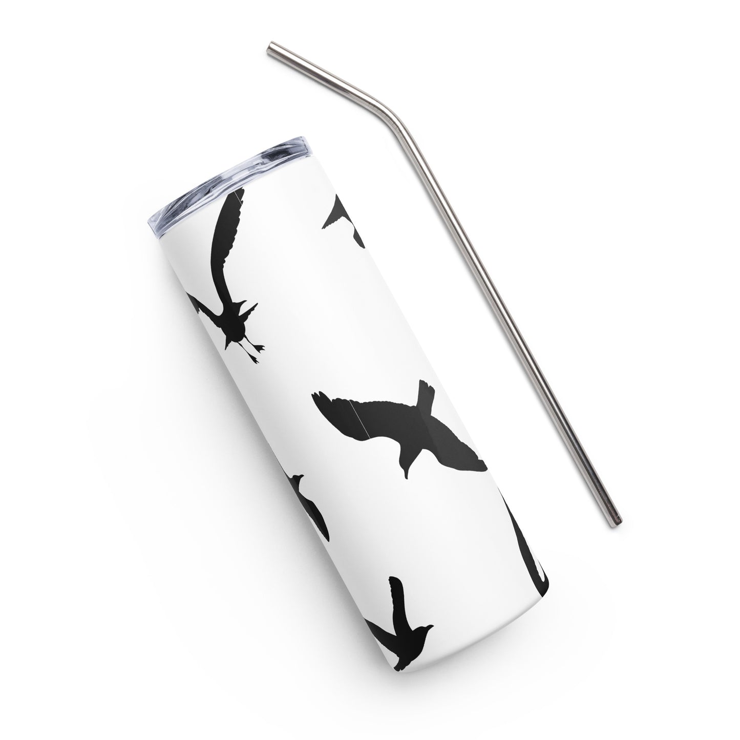 Black Birds - Stainless steel tumbler