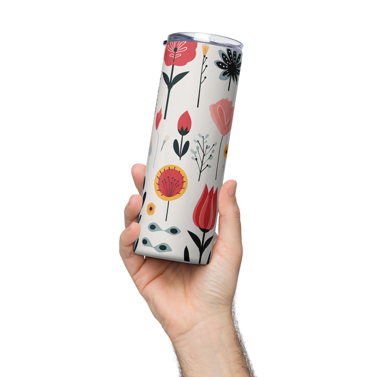 Flower Art Stainless Steel tumbler
