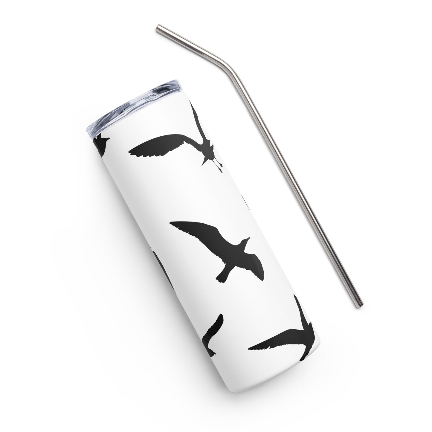 Black Birds - Stainless steel tumbler