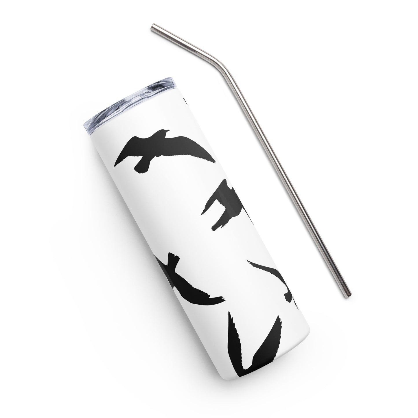 Black Birds - Stainless steel tumbler