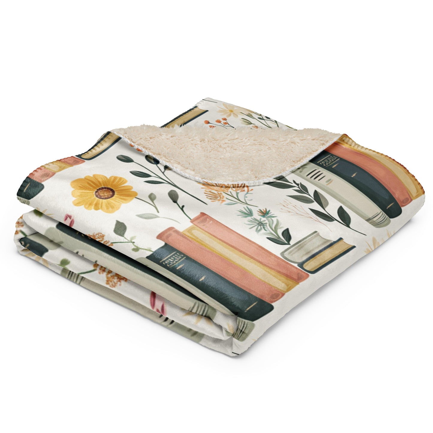 "Sofia" Sherpa blanket