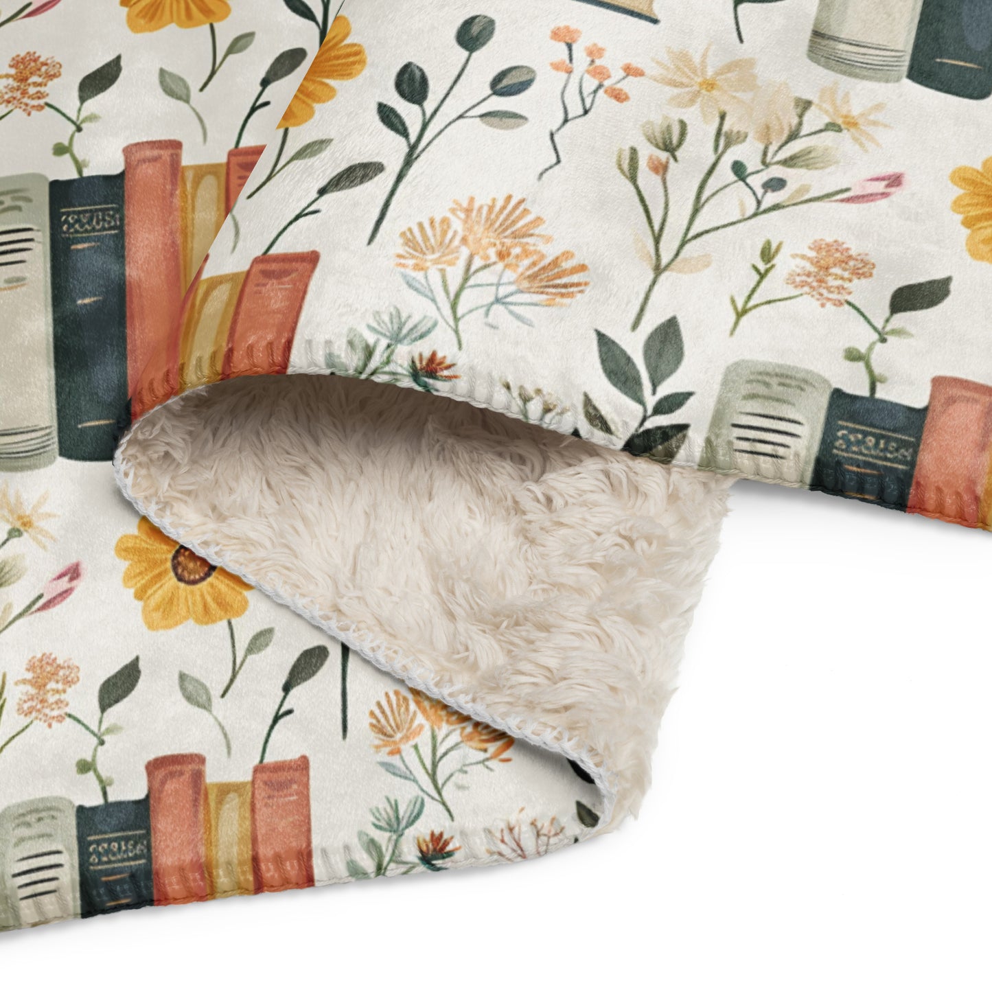 "Sofia" Sherpa blanket