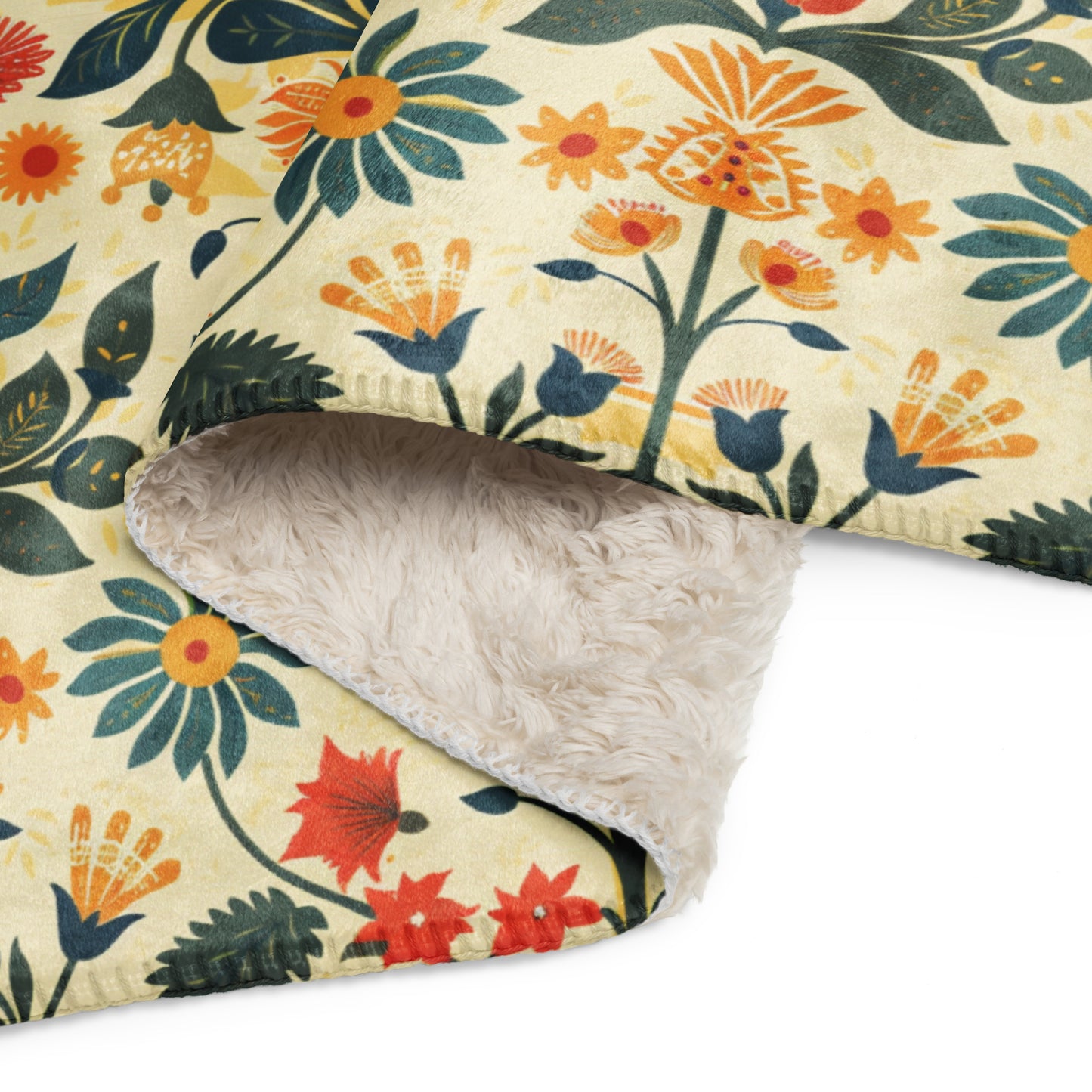 "Kathryn" Sherpa blanket