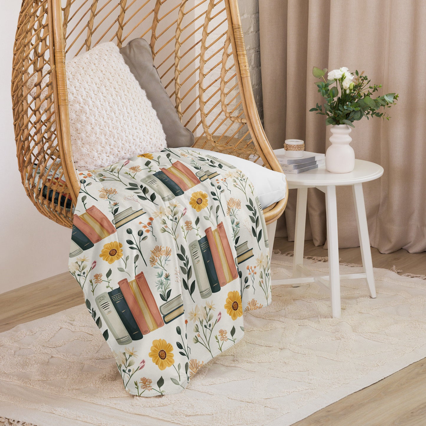 "Sofia" Sherpa blanket