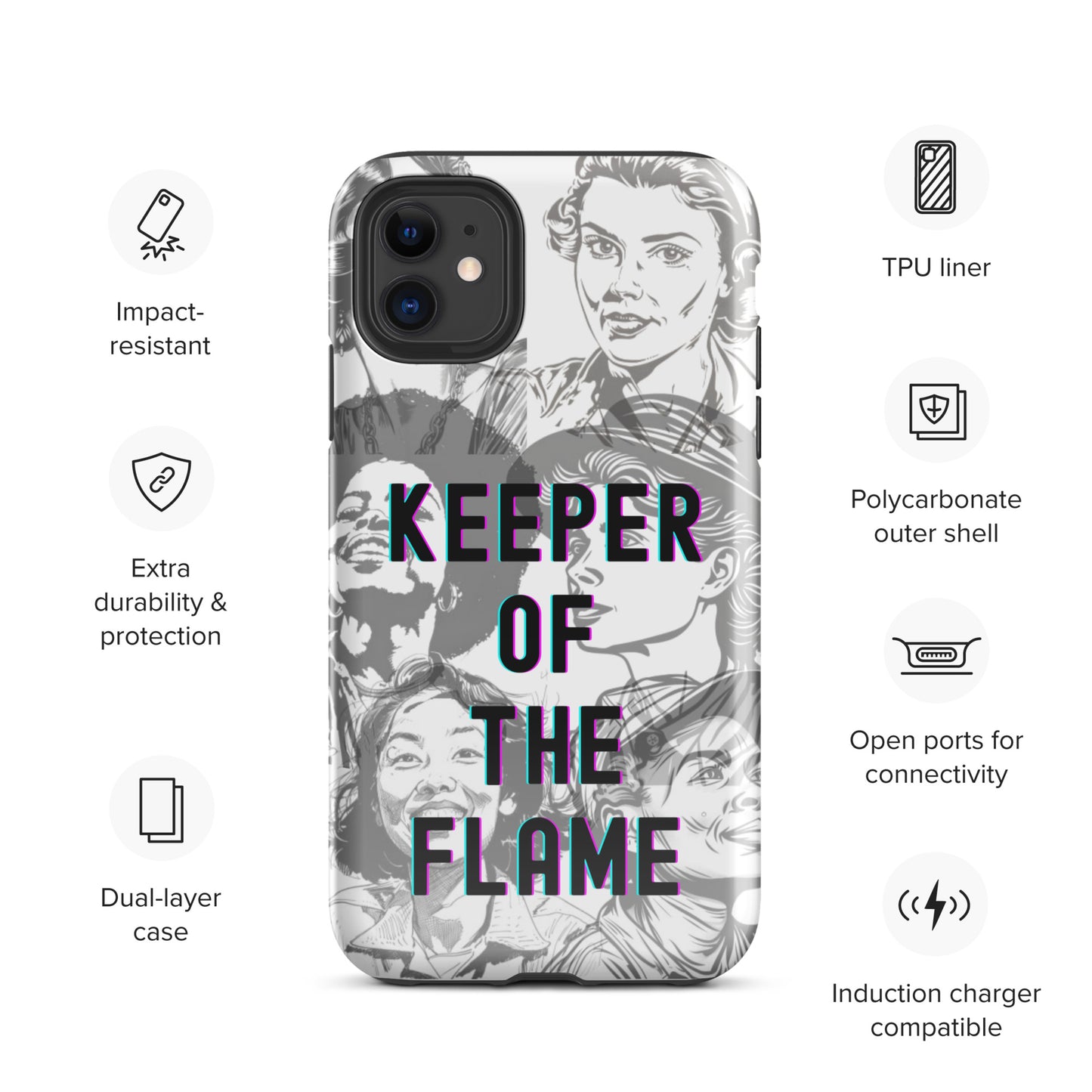 Keeper of the Flame - Tough Case for iPhone®