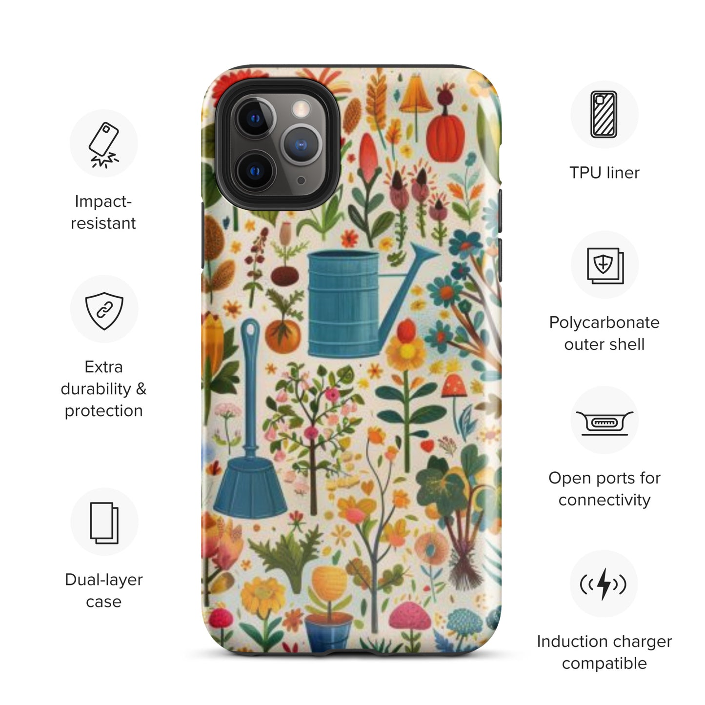 Gardener's Collage Tough Case for iPhone®