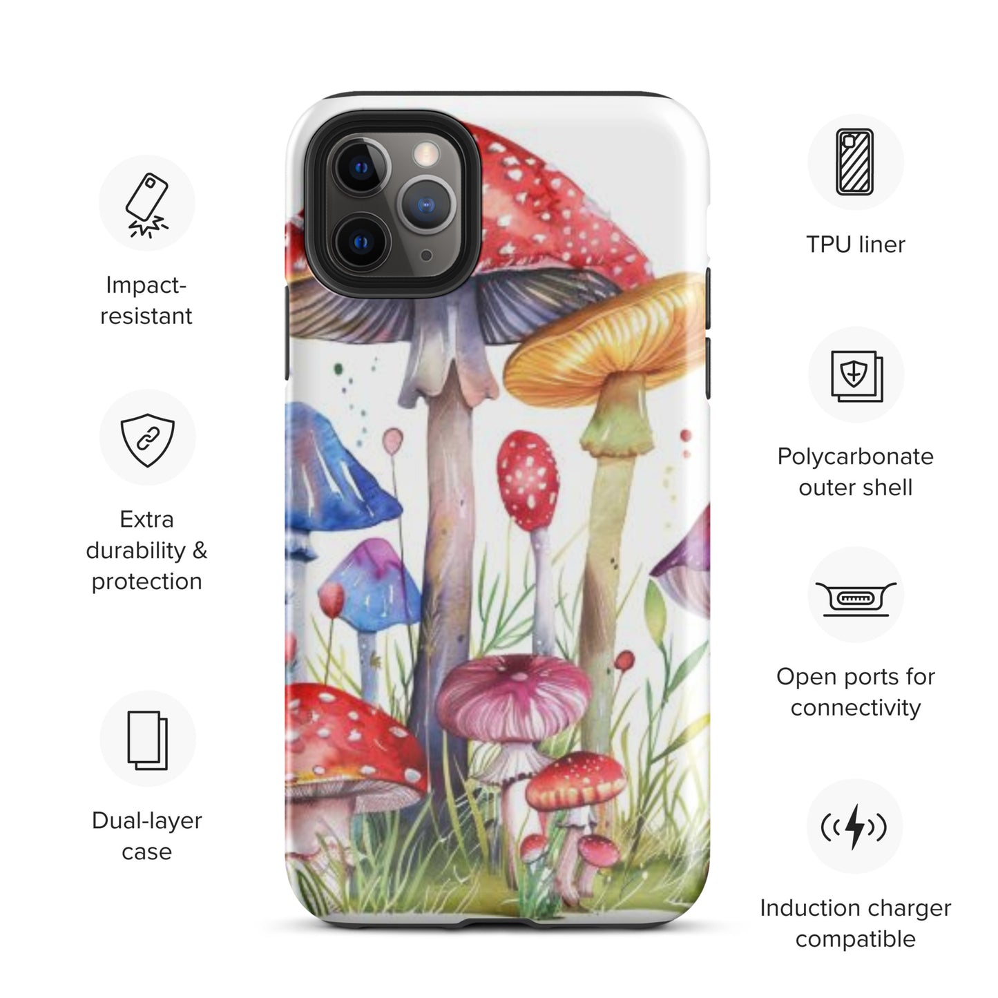 Mystic MushroomsTough Case for iPhone®
