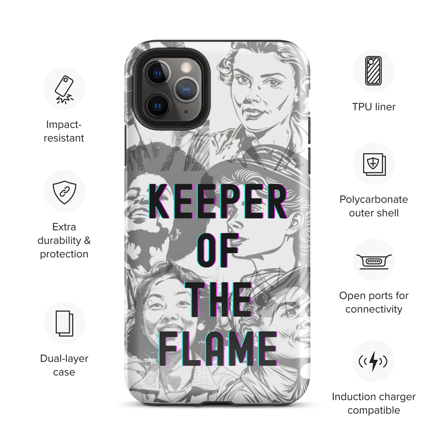 Keeper of the Flame - Tough Case for iPhone®