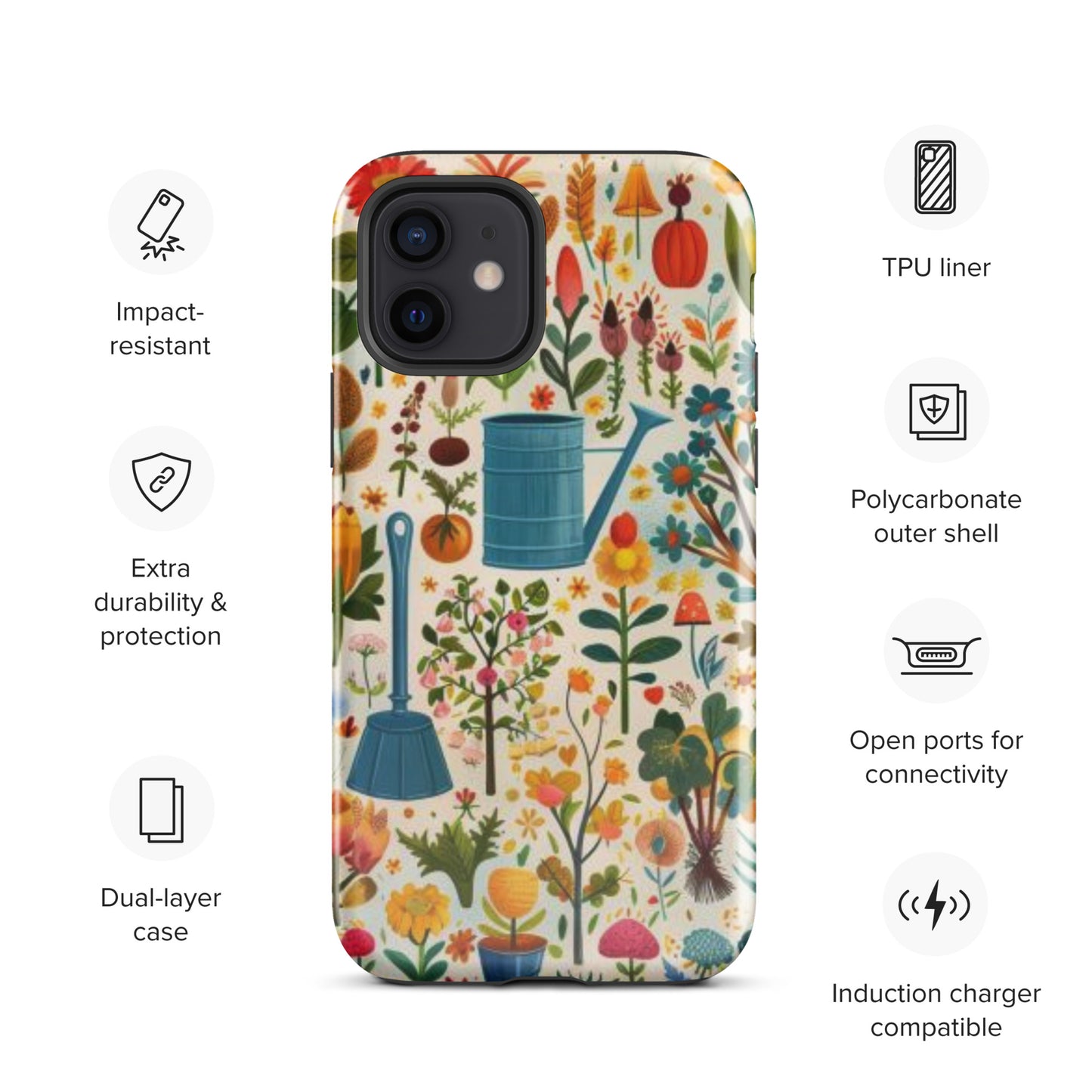 Gardener's Collage Tough Case for iPhone®