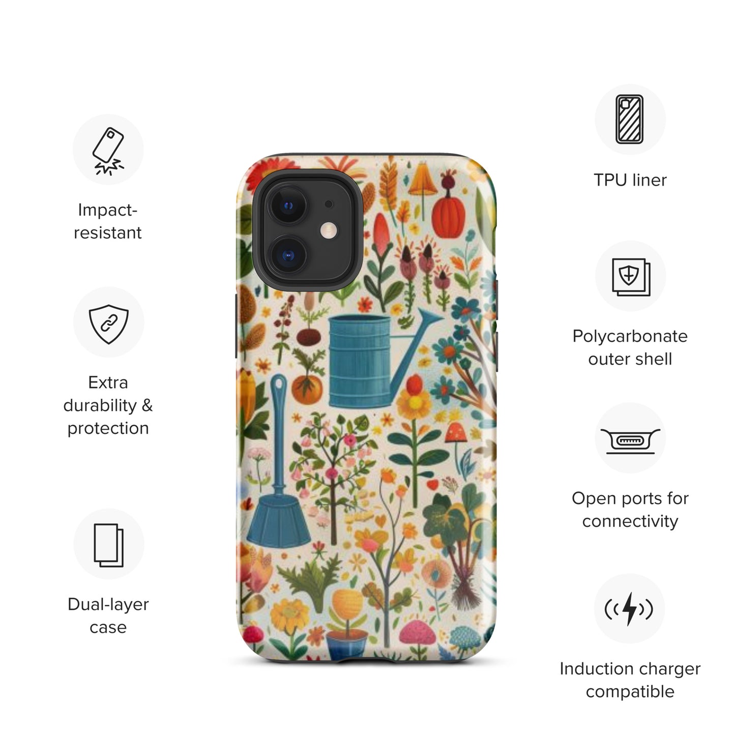 Gardener's Collage Tough Case for iPhone®