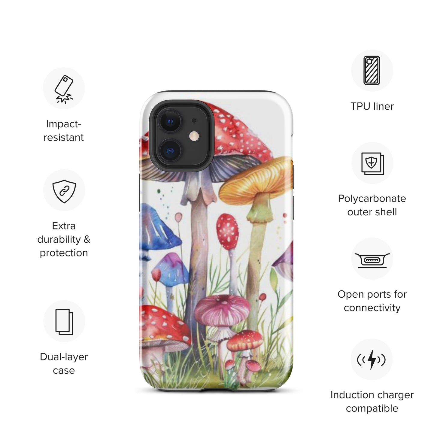 Mystic MushroomsTough Case for iPhone®