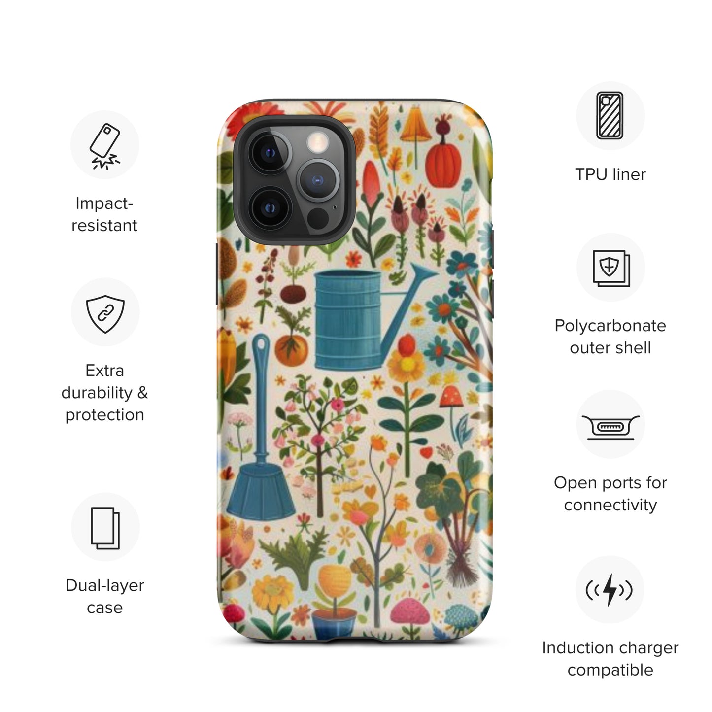 Gardener's Collage Tough Case for iPhone®