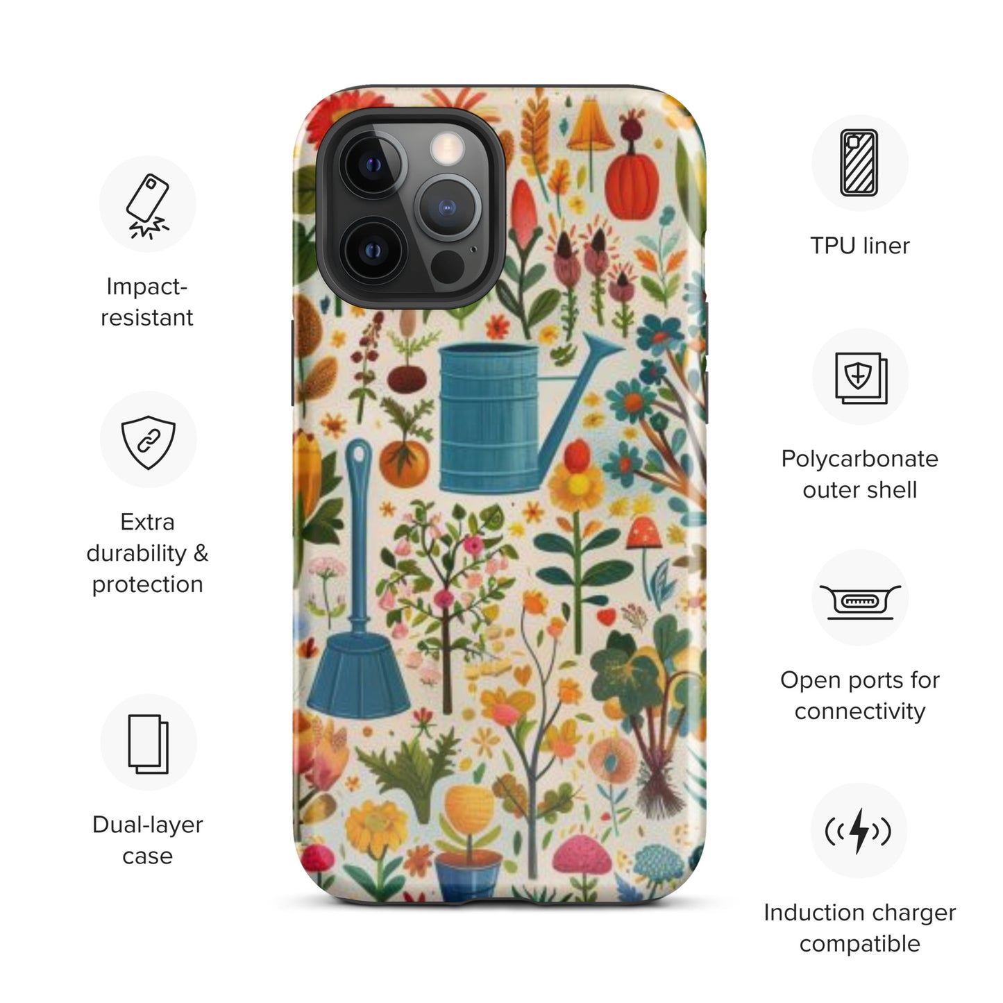 Gardener's Collage Tough Case for iPhone®