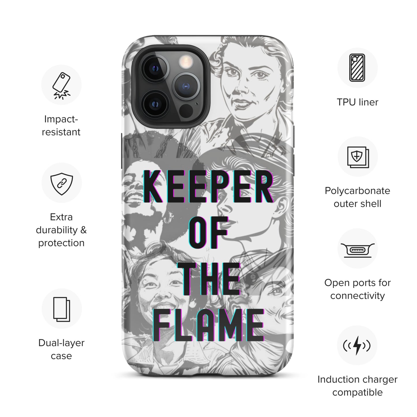 Keeper of the Flame - Tough Case for iPhone®