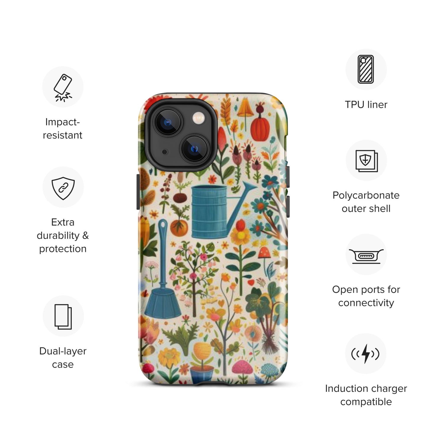 Gardener's Collage Tough Case for iPhone®