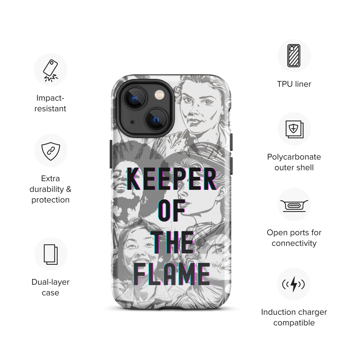 Keeper of the Flame - Tough Case for iPhone®