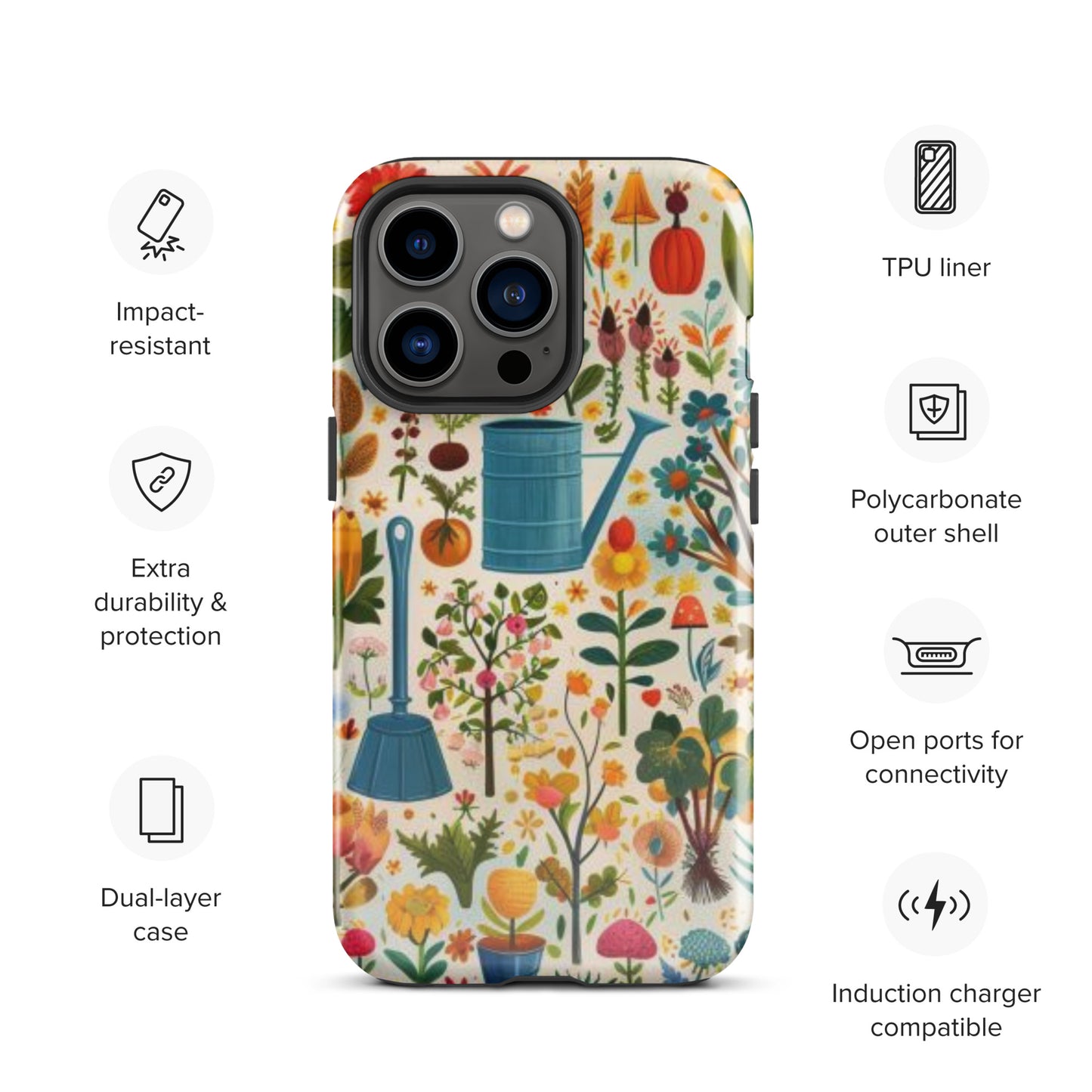 Gardener's Collage Tough Case for iPhone®