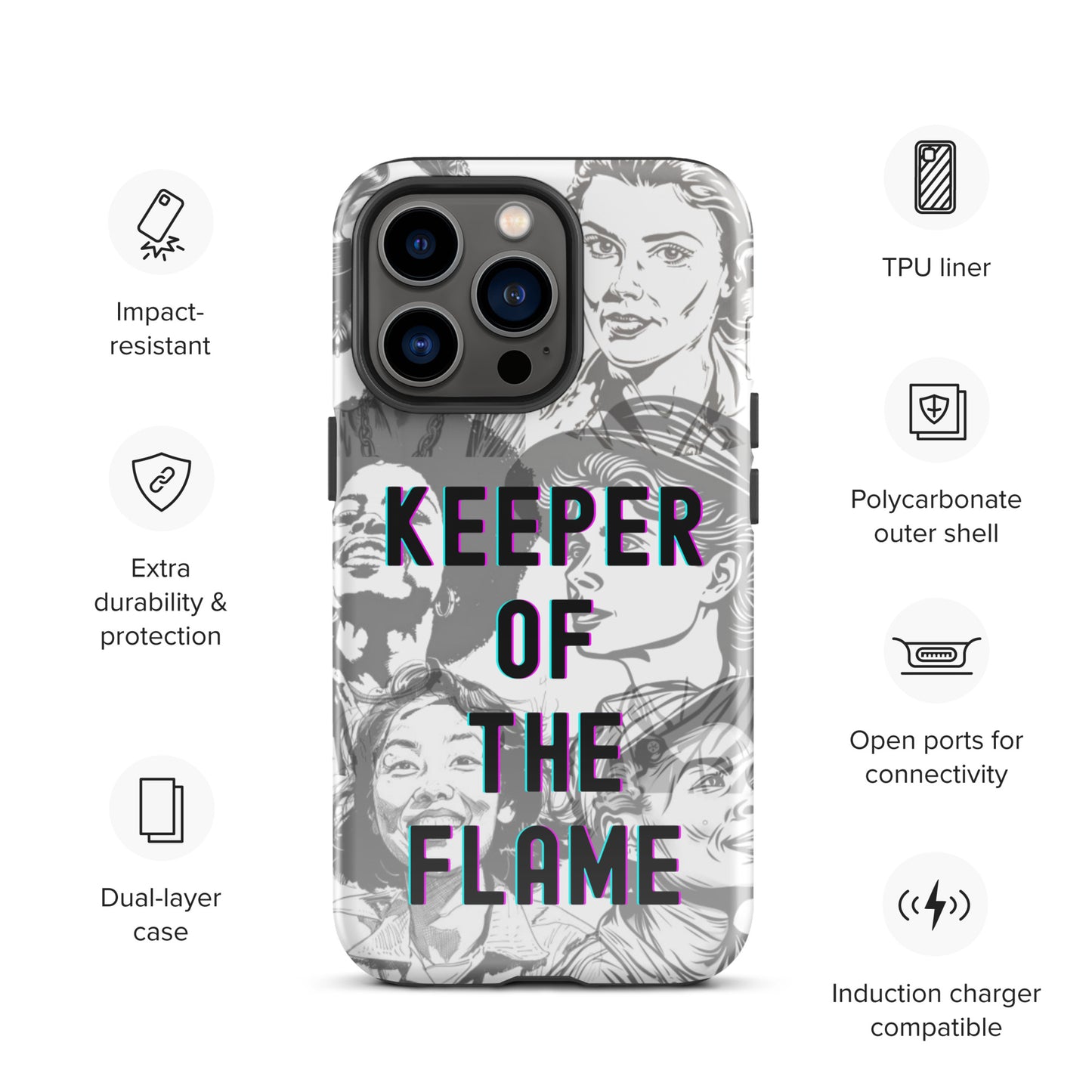 Keeper of the Flame - Tough Case for iPhone®
