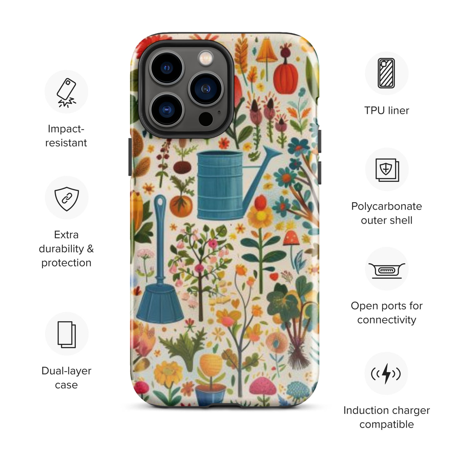 Gardener's Collage Tough Case for iPhone®