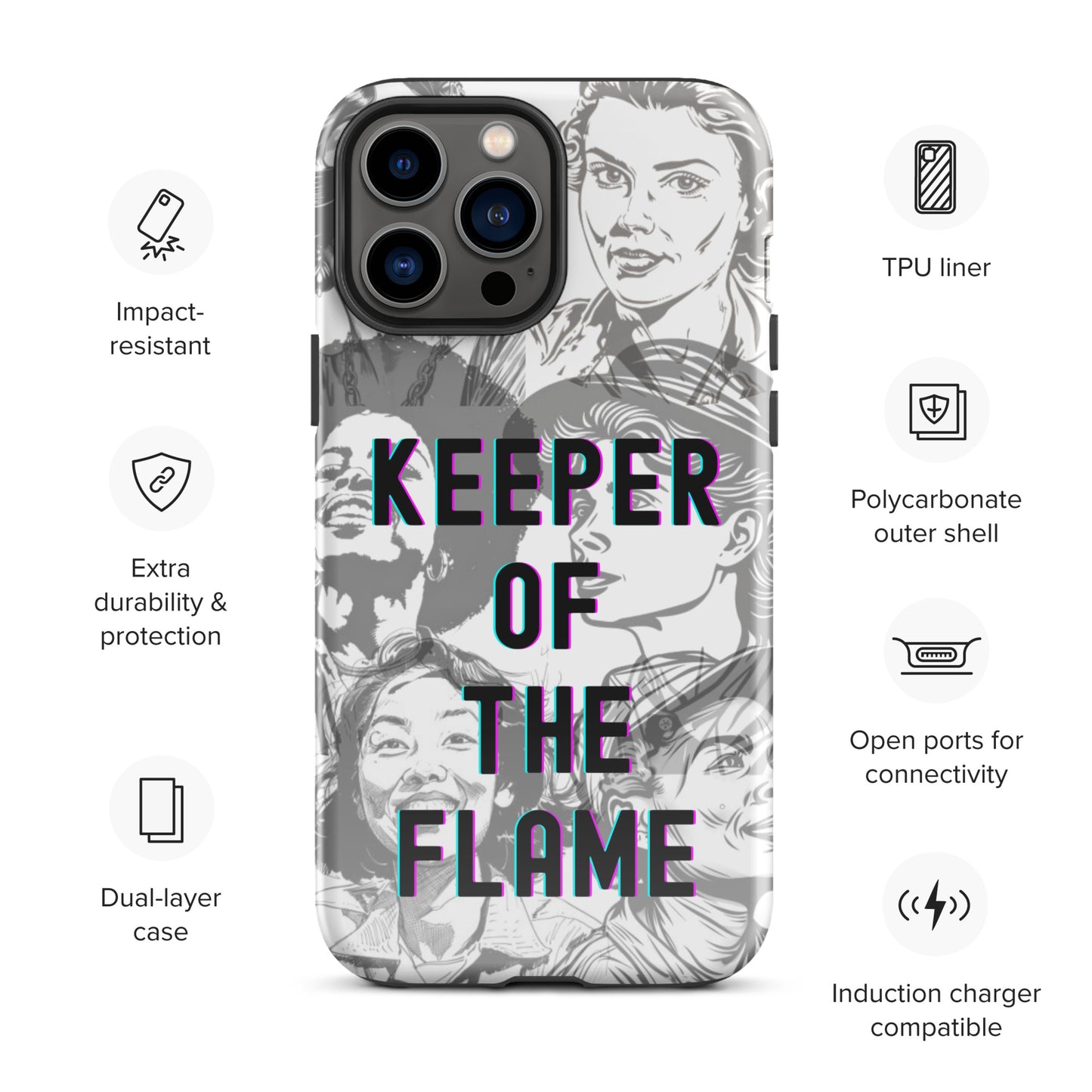 Keeper of the Flame - Tough Case for iPhone®