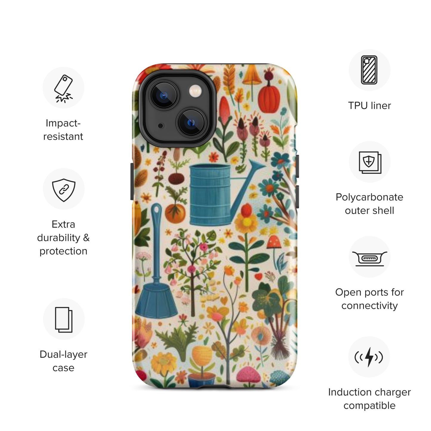Gardener's Collage Tough Case for iPhone®