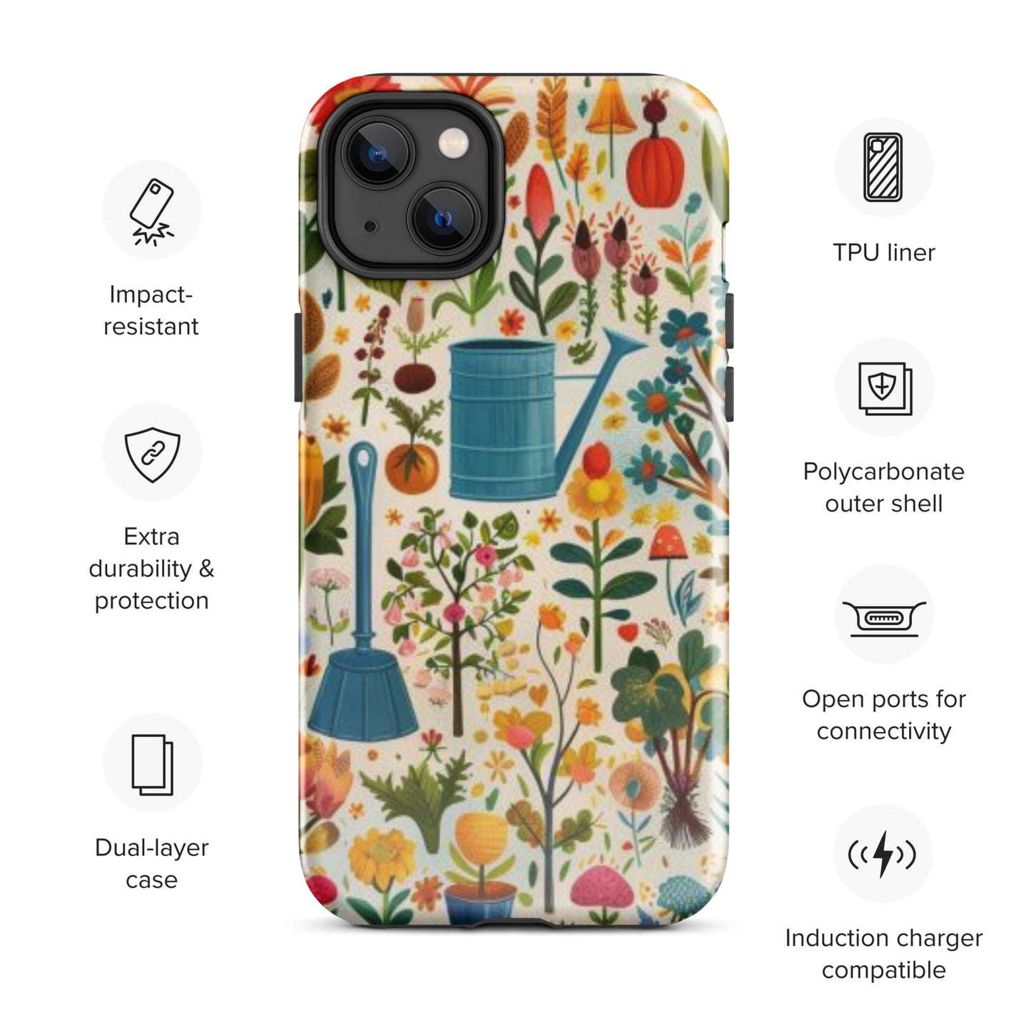 Gardener's Collage Tough Case for iPhone®