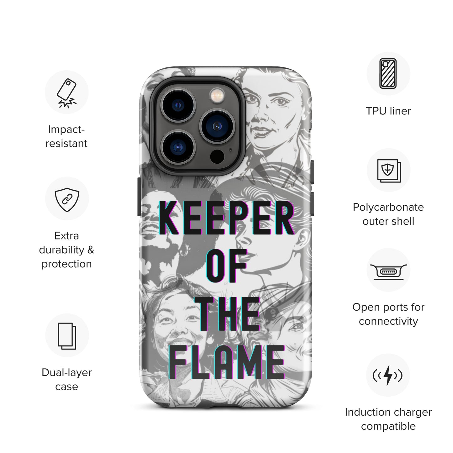 Keeper of the Flame - Tough Case for iPhone®